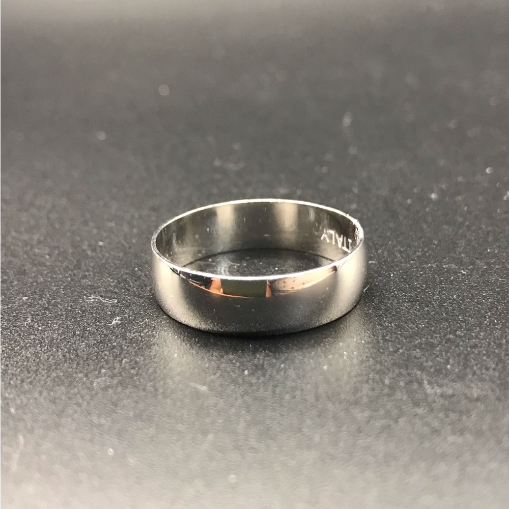 925 Sterling Silver wedding Band Ring size 10 - Picture 13 of 13
